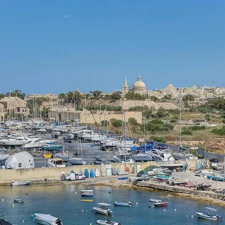 Modern Seafront Overlooking Valletta