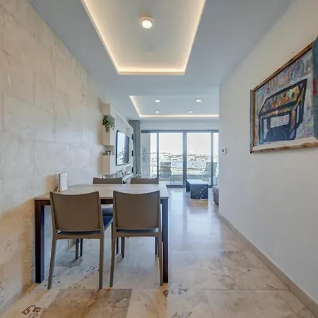 Modern Seafront Overlooking Valletta Apartment