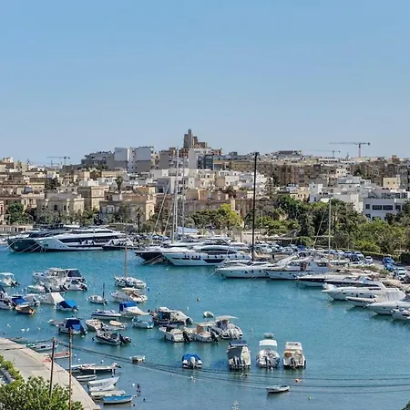 Modern Seafront Overlooking Valletta *