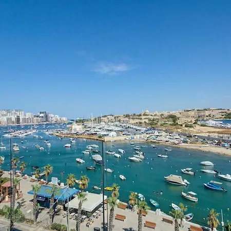 Modern Seafront Overlooking Valletta